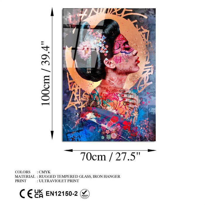 Wallity UV-727 70 x 100 Multicolor